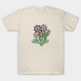 Flowers & flower: abstract spring T-Shirt